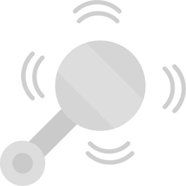 Konuşmacı. Web simgesi basit illüstrasyon