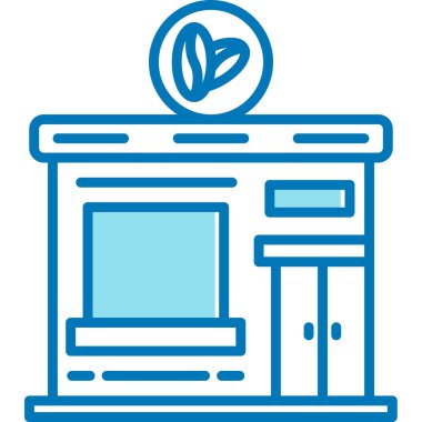 Modern b simgesinin vektör illüstrasyonu