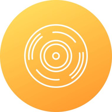 Müzik simgesinin vektör illüstrasyonu