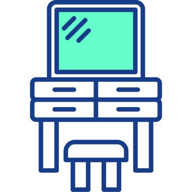 Bilgisayar masaüstü simgesi - taslak biçimi