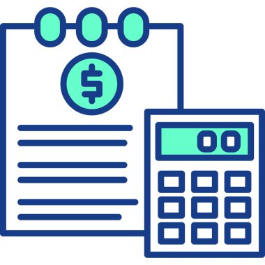 Para için. Web simgesi basit illüstrasyon