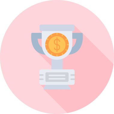 iş düz vektör simgesi