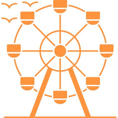 Çizgi film simgesinin vektör çizimi