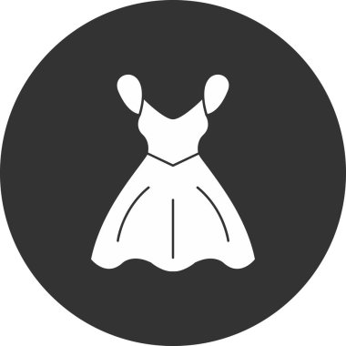 Gelinlik. Basit illüstrasyon