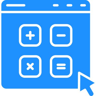 Web simgesi ekle, basit vektör illüstrasyonu