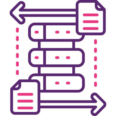 Modern simge, vektör illüstrasyonunu ayarla