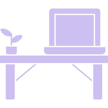 Bitki, web simgesi, resimli dizüstü bilgisayar