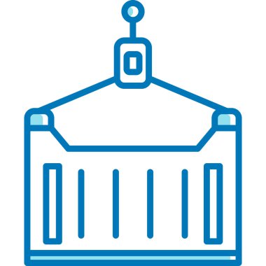 Bina. Web simgesi basit tasarım