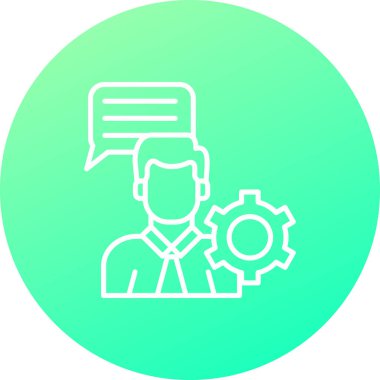 seo modern simgesinin vektör illüstrasyonu