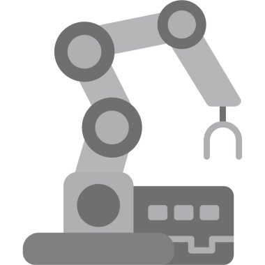 Robotik el robot vektör çizimi