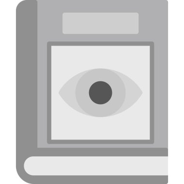 kamera düz tasarım simgesi, vektör illüstrasyonu