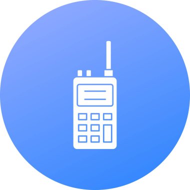 Radyonun vektör illüstrasyonu