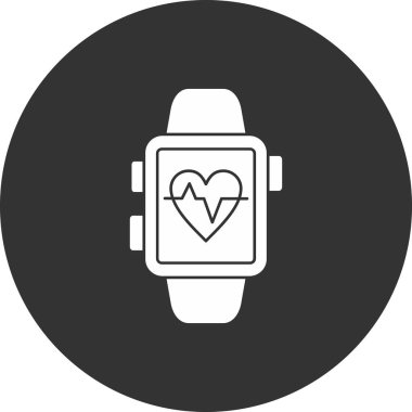 kalp saati simgesi, basit biçim