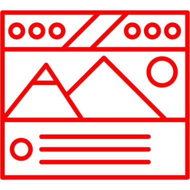 tarayıcı web geliştirme simgesi