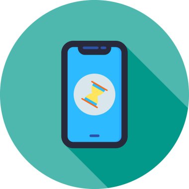 Mobil simge. Basit tasarım