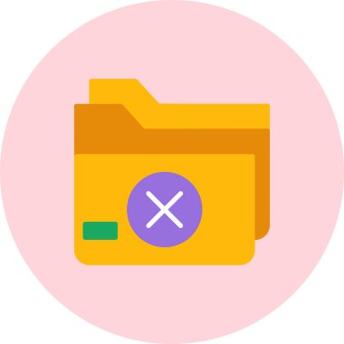 dizin simgesini sil. düz tasarım biçimi