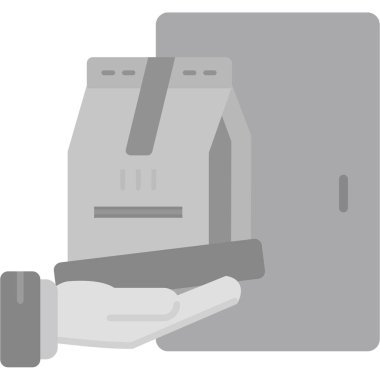 Elektrikli çaydanlık simgesi, basit vektör illüstrasyonu