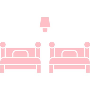 kanepe ikonu vektör çizimi tasarımı