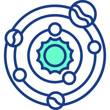 seo modern simgesinin vektör illüstrasyonu