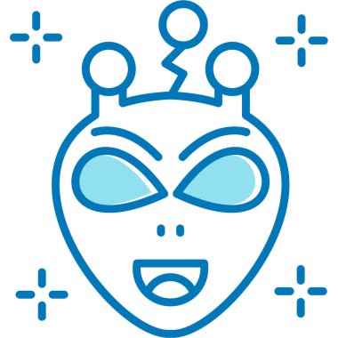 maske karnaval simgesi, vektör illüstrasyonu basit tasarım