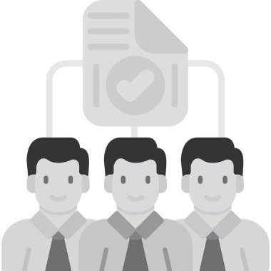 İnsan simgesinin vektör illüstrasyonu