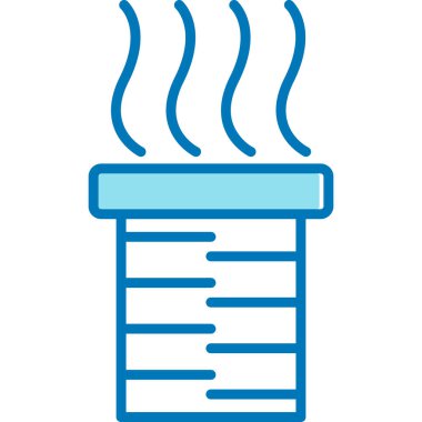 Sıcak hava balonu simgesini, anahat stili