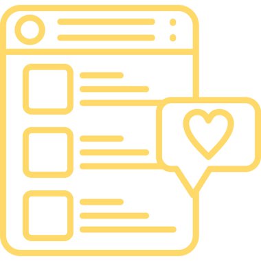 Sohbet simgesi vektör illüstrasyonu