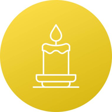 Güzel doğum günü pastası çizgisi vektör simgesi