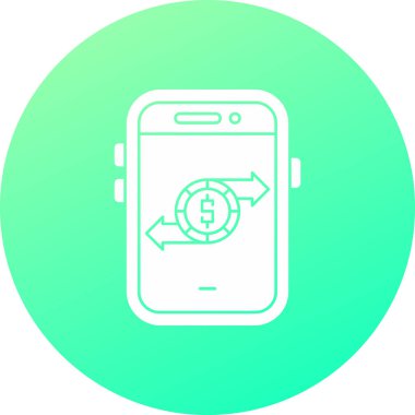 vektör taşınabilir simgesi, basit resimleme