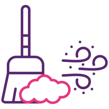 Bulut simgesi vektör illüstrasyonu