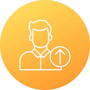 Sakallı bir adamın vektör çizimi