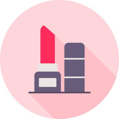 güzellik kozmetik moda simgesi düz stil