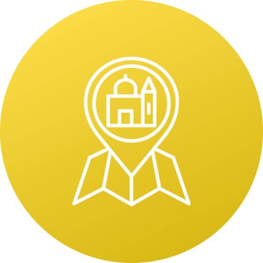 Yapı simgesinin vektör illüstrasyonu