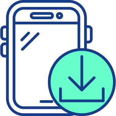 telefon simgesi, vektör illüstrasyonu