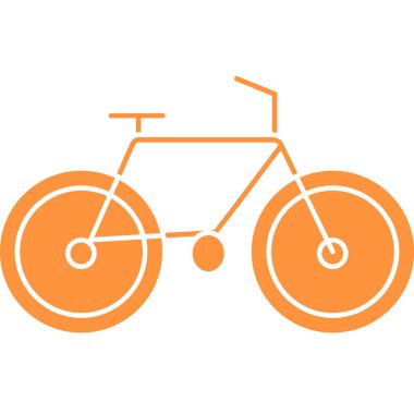 bisiklet modern renk vektörü simgesi