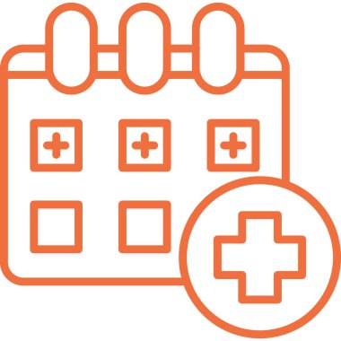 tıbbi bakım vektör simgesi