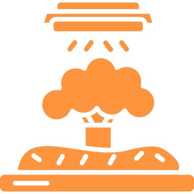 Bir ağacın vektör illüstrasyonu