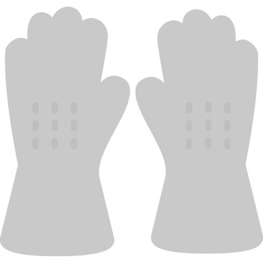 Eldiven eldivenleri taslak biçiminde simge