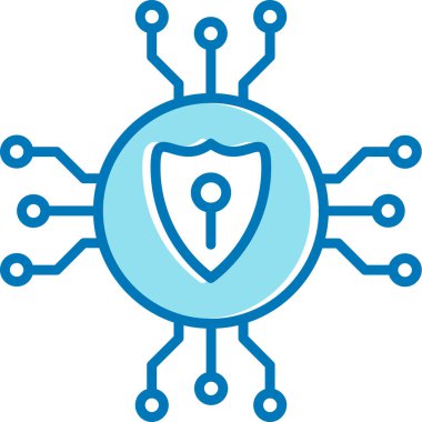 şebeke. Web simgesi basit illüstrasyon