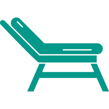 kanepe ikonu vektör illüstrasyonu