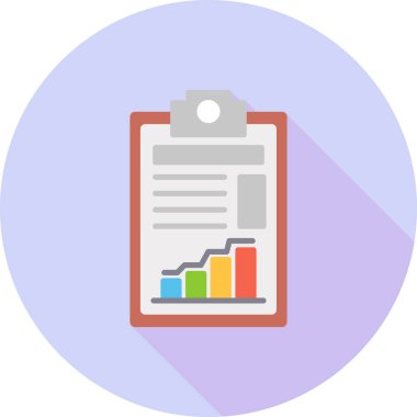 İş raporu vektör çizim