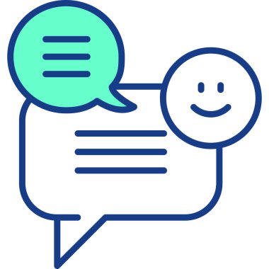 baloncuk sohbet simgesi - özet biçimi