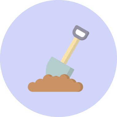 Kürek ağ vektör simgesi