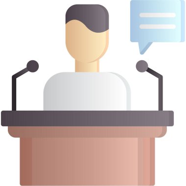 Mikrofonlu konuşma balonu