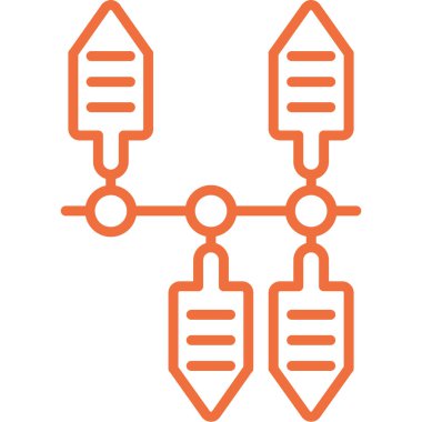 ağ paylaşım simgesi çizimi