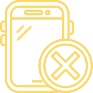 cep telefonu simgesi. vektör illüstrasyonu