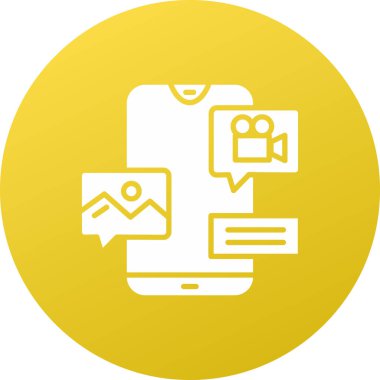 İş ve finans simgesinin vektör illüstrasyonu