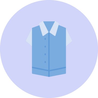 shirt web simgesi vektör illüstrasyonu