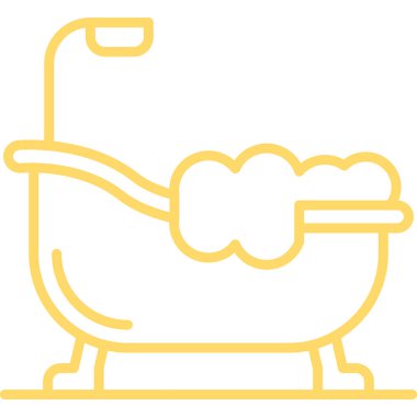 Tuvaletin vektör illüstrasyonu