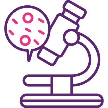 Bilim simgesi, vektör tasarımının illüstrasyonu